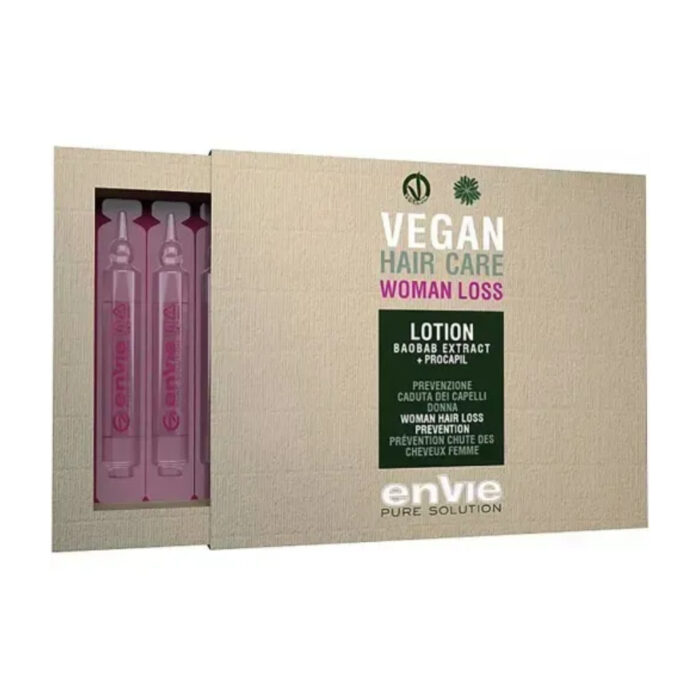 Активуючий жіночий лосьйон для кореня волосся ENVIE VEGAN WOMAN LOSS MARKONI. Активуючий жіночий лосьйон для кореня волосся ENVIE VEGAN WOMAN LOSS