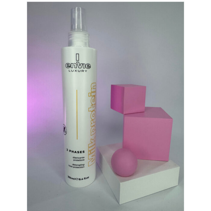 Спрей двохфазний з молочними протеїнами ENVIE LUXURY MILK PROTEIN 250 мл MARKONI. Спрей двохфазний з молочними протеїнами ENVIE LUXURY MILK PROTEIN 250 мл