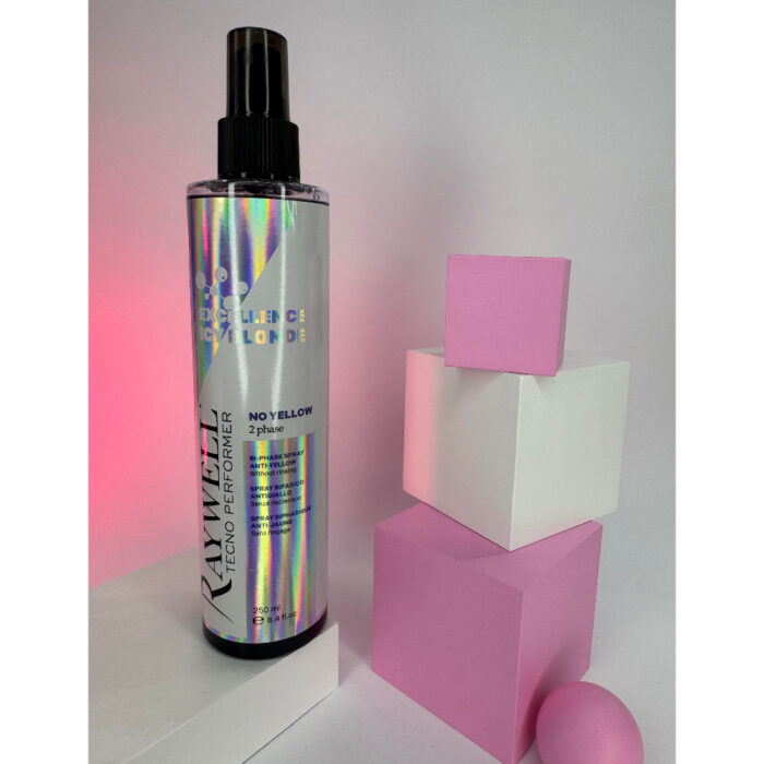 MARKONI. NEW! Термоактивний молекулярний репараційний спрей Raywell Excellence Icy Blonde 250 мл