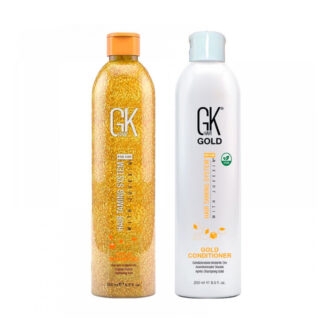 MARKONI. Набір GKhair (Global Keratin) Gold шампунь та кондиціонер 2х250 мл