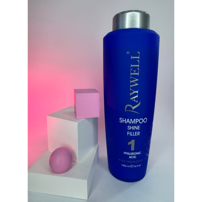 MARKONI. Шампунь для інтенсивного блиску та зволоження волосся Raywell SHINE FILLER SHAMPOO 1000 мл