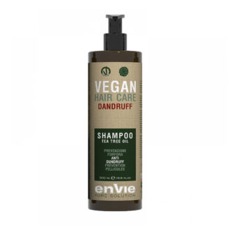 MARKONI. Шампунь лікувальний проти лупи ENVIE VEGAN DANDRUFF SHAMPOO TEA TREE OIL 500 мл