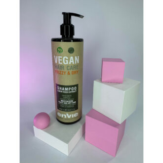 MARKONI. Шампунь зволожуючий для сухого і кучерявого волосся ENVIE VEGAN FRIZZY&DRY 500 мл