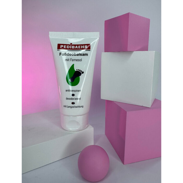 MARKONI. Дезодоруючий бальзам із фарнезолом (FUSSDEOBALSAM MIT FARNESOL), PediBaehr 75 мл