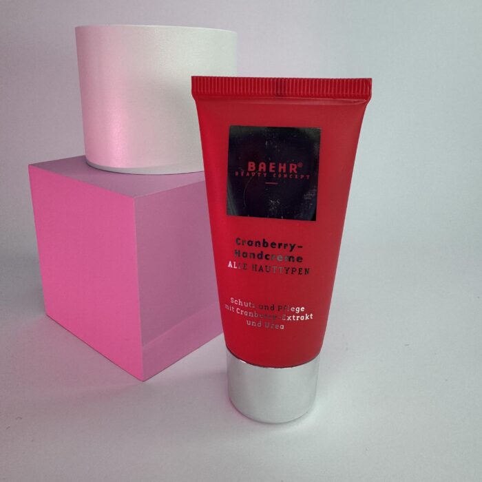 Крем для рук з екстрактом журавлини та сечовиною (CRANBERRY HANDCREME), BAEHR 30 мл MARKONI. Крем для рук з екстрактом журавлини та сечовиною (CRANBERRY HANDCREME), BAEHR 30 мл