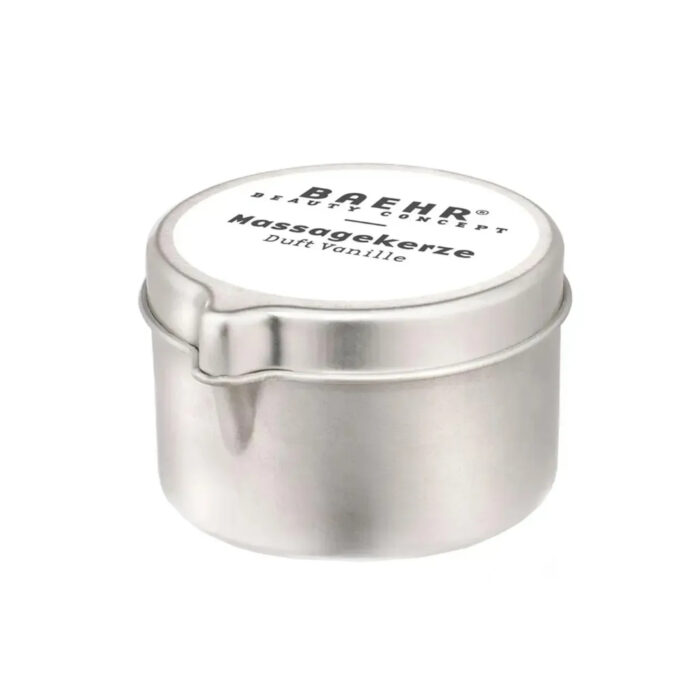 Свічка масажна з ароматом ванілі, BAEHR Massagekerze Vanille 50 мл MARKONI. Свічка масажна з ароматом ванілі, BAEHR Massagekerze Vanille 50 мл