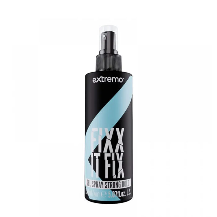 MARKONI. Гель спрей для сильної фіксації волосся EXTREMO FIXX IT FIX GEL SPRAY 150 мл