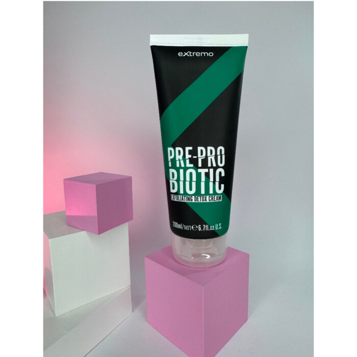 MARKONI. Крем-детокс для очищення шкіри голови EXTERMO PRE-PROBIOTIC DETOX EXFOLIATING CREAM 200 мл