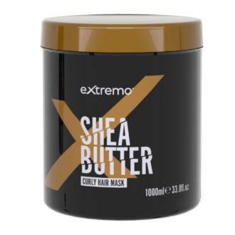 MARKONI. Маска для кучерявого волосся та хімічної завивки з каріте EXRTEMO SHEA BUTTER CURLY HAIR MASK 1000 мл