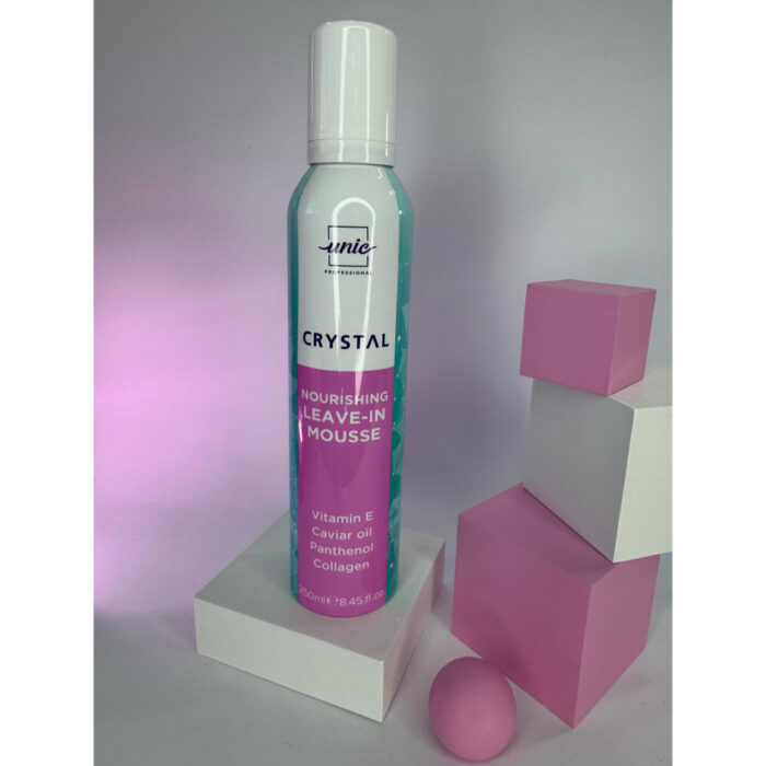 MARKONI. Поживний незмивний мус Unic Crystal Nourishing Leave-In Mousse 250 мл